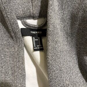Forever 21 Heather Gray Outerwear